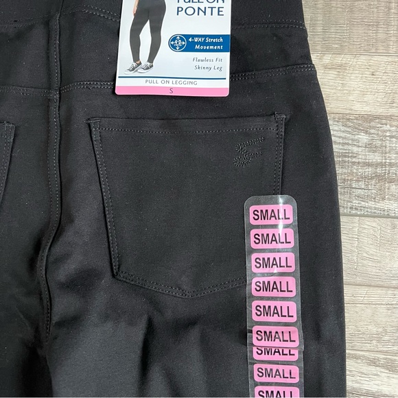NWT Seven7 Black Pull On Skinny Leggings Size Small - Picture 8 of 9